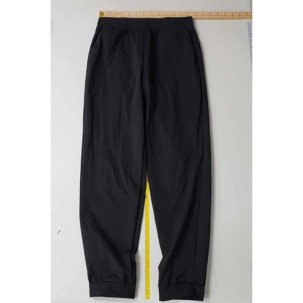 Uniqlo Joggers Black Dry-EX Ultra Stretch Active Tapered Pants Gorpcore Sporty - Picture 3 of 5